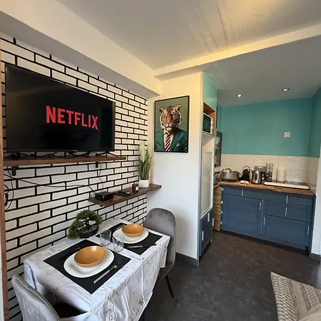 Le Mauroy - 800 M Stadium - Terrace - Parking - Wifi - Netflix Apartment Villeneuve-d'Ascq