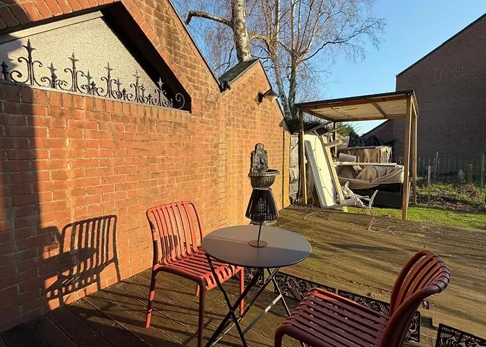 Le Mauroy - 800 M Stadium - Terrace - Parking - Wifi - Netflix Apartment Villeneuve-d'Ascq