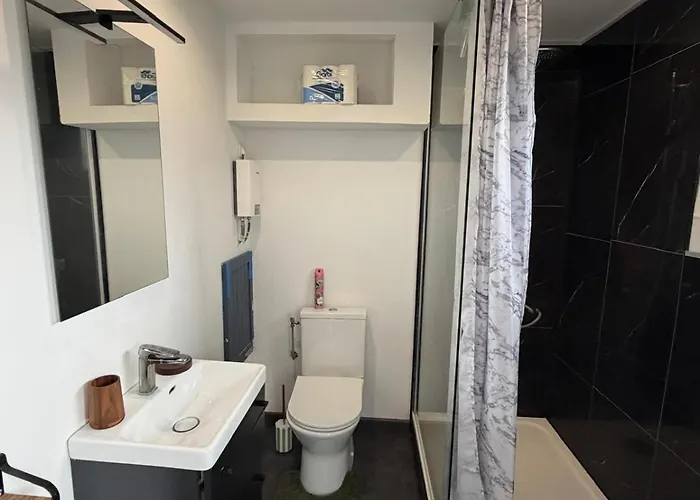 Le Mauroy - 800 M Stadium - Terrace - Parking - Wifi - Netflix Apartment Villeneuve-d'Ascq
