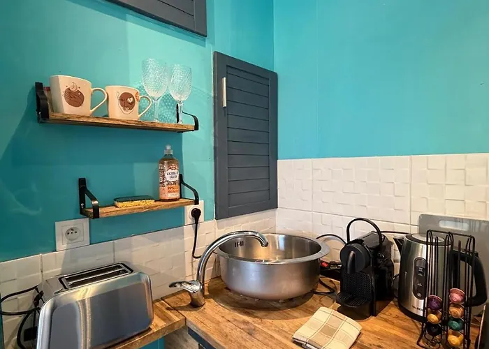 Le Mauroy - 800 M Stadium - Terrace - Parking - Wifi - Netflix Apartment